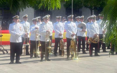 AESMIDE acompaña a la Armada en la celebración de la festividad de la Virgen del Carmen