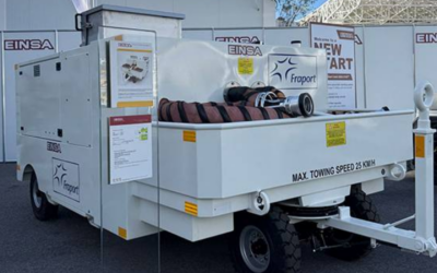 EINSA presenta un nuevo arrancador de doble turbina para aeronaves