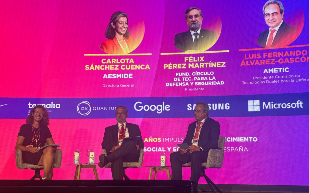 La directora General de AESMIDE participa en Santander40 para abordar el papel de la industria en la autonomía estratégica