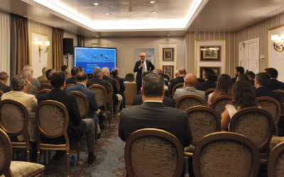 AESMIDE celebra un desayuno de trabajo con Airbus para conocer de primera mano su actividad y capacidades en España