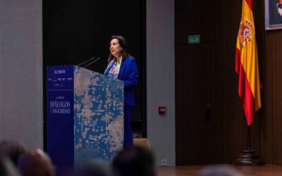 Margarita Robles reclama más inversión en defensa y un mayor compromiso de la OTAN con el flanco sur