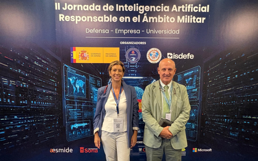 AESMIDE presente en la II Jornada de Inteligencia Artificial Responsable en el Ámbito Militar