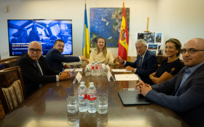AESMIDE, Help to Ukraine y la Embajada de Ucrania unen esfuerzos para apoyar a Ucrania de cara al próximo invierno