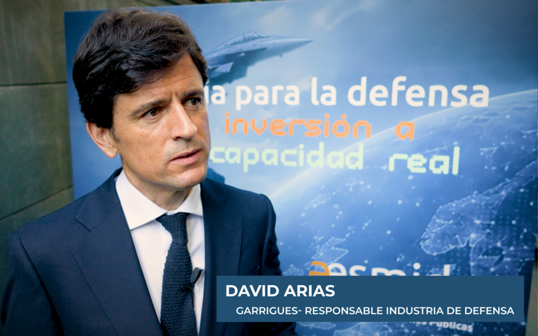 David Arias, socio de Garrigues, aboga por una urgente reforma del marco jurídico de contratación de defensa durante el Foro AESMIDE 2026