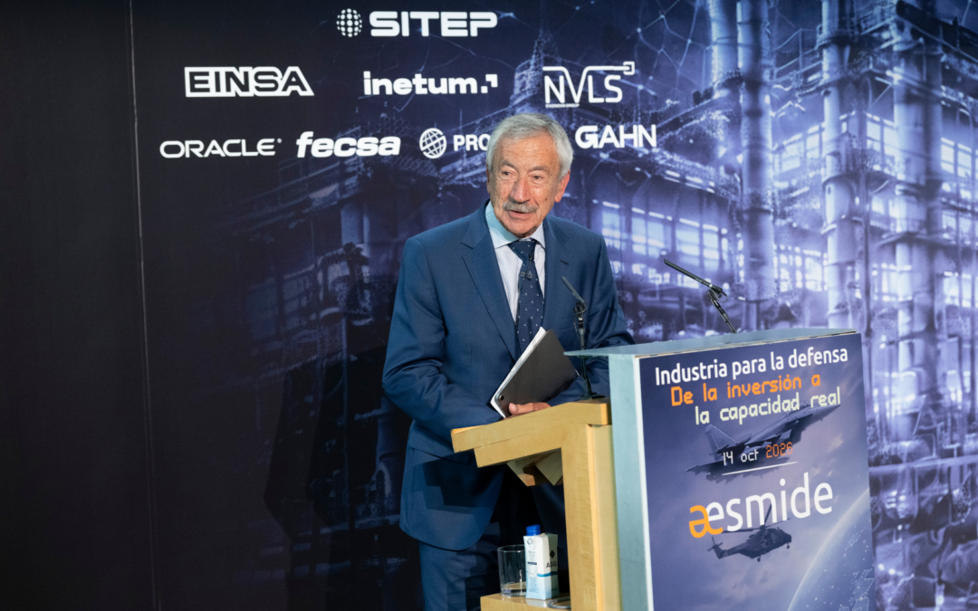 Gerardo Sánchez Revenga analiza la importancia de vertebrar la cadena de valor y apoyar a las pymes durante el Foro AESMIDE 2026