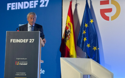 El presidente de AESMIDE participa en la presentación de FEINDEF 27