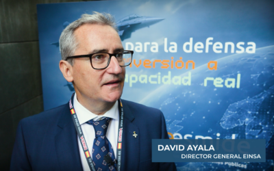 David Ayala (EINSA) analiza en el Foro AESMIDE 2026 los retos de innovación, talento y desarrollo tecnológico en la industria de defensa
