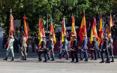 España celebra el Día de la Fiesta Nacional con el tradicional desfile militar en Madrid